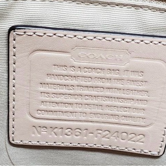 Coach Zebra Print Tote - Picture 2 of 5